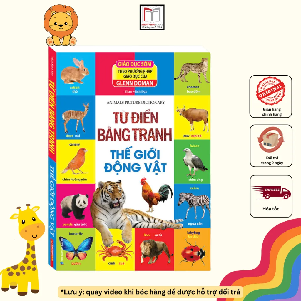 Ảnh Sách - Từ điển bằng tranh - Thế giới động vật (cứng) 1