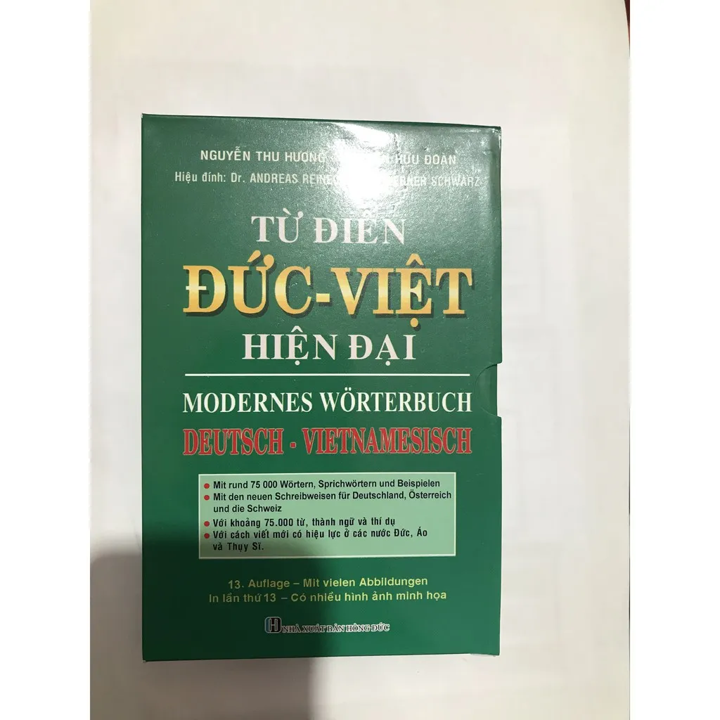 Ảnh Sách Từ điển Đức Việt Hiện Đại 2