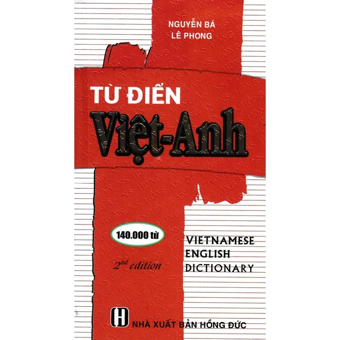Ảnh Sách - Từ Điển Việt - Anh (140000 Từ) (HA) 1