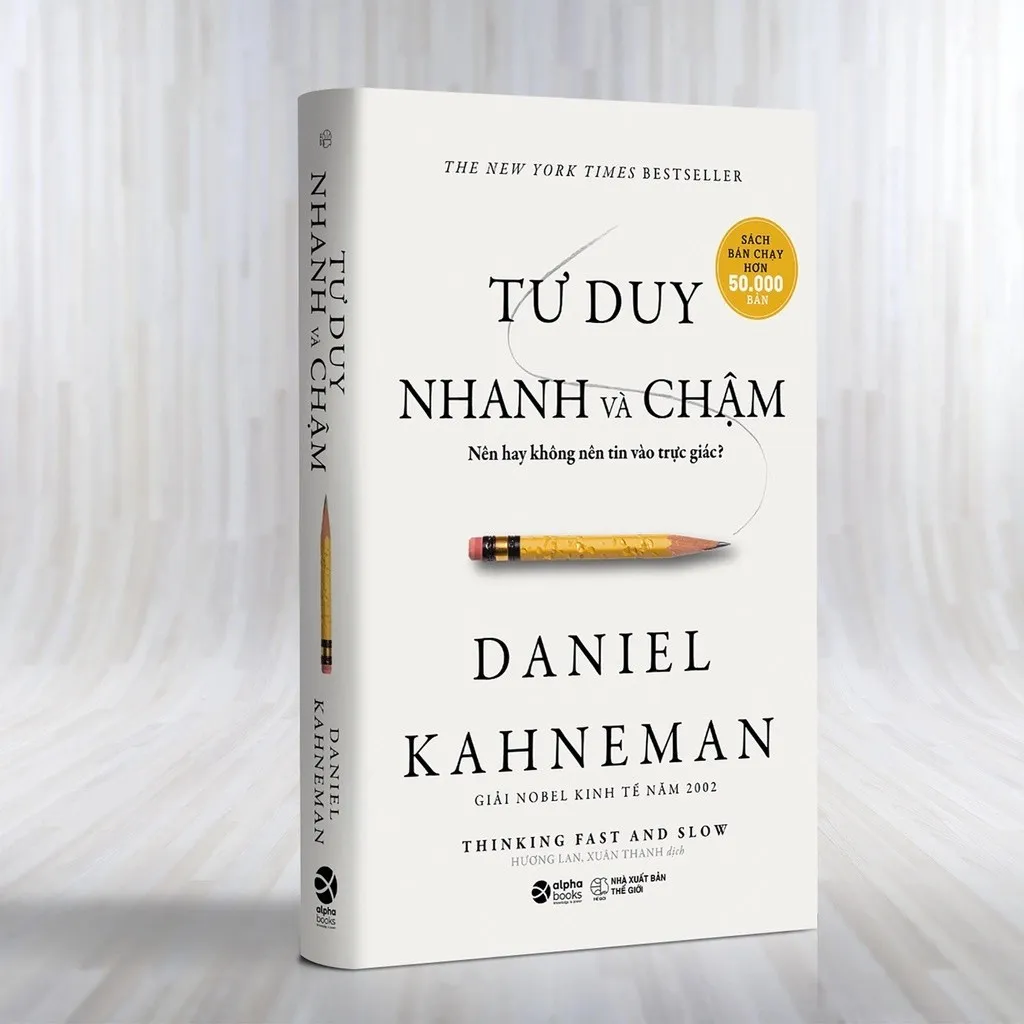Ảnh Sách Tư Duy Nhanh và Chậm - Daniel Kahneman ( Tái bản 2023 ) 1