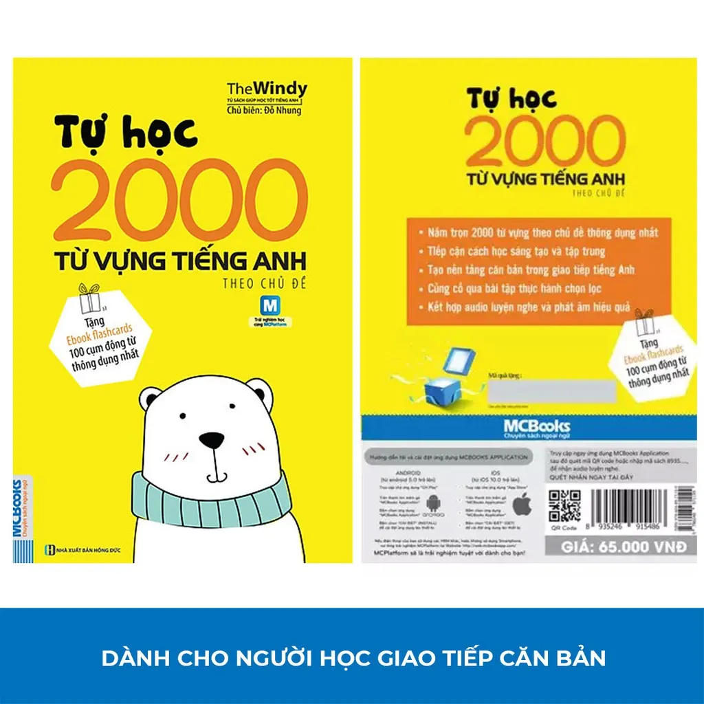 Ảnh Sách Tự Học 2000 Từ Vựng Tiếng Anh Theo Chủ Đề Khổ Nhỏ MCFO8708 1