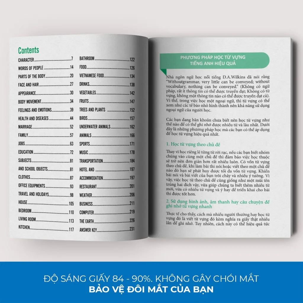 Ảnh Sách Tự Học 2000 Từ Vựng Tiếng Anh Theo Chủ Đề Khổ Nhỏ MCFO8708 3