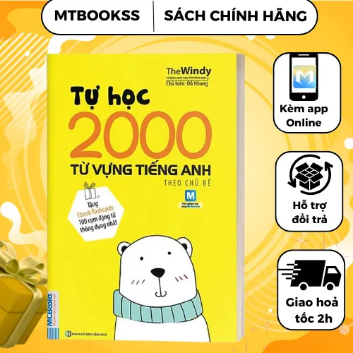 Ảnh Sách - Tự Học 2000 Từ Vựng Tiếng Anh Theo Chủ Đề 1