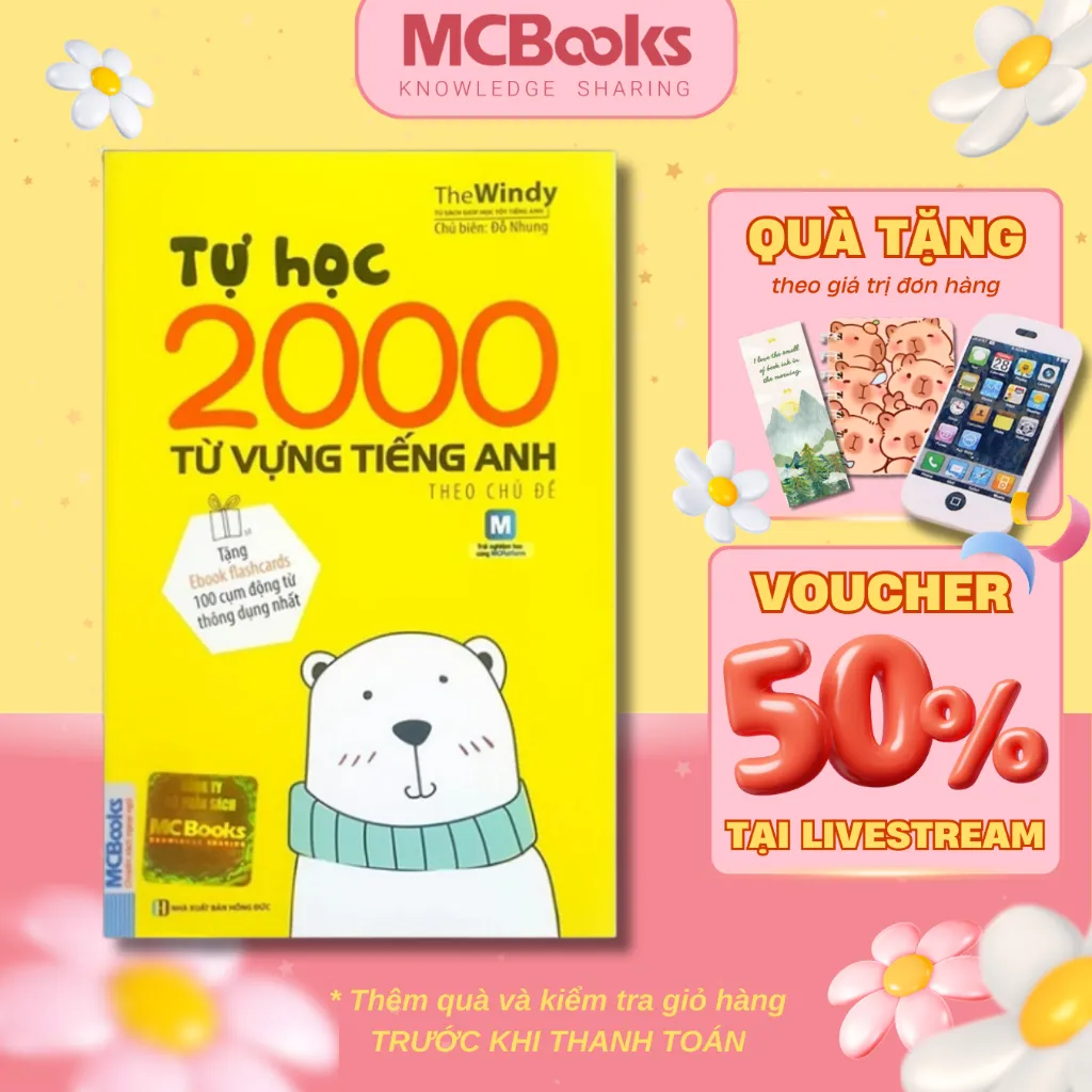 Ảnh Sách - Tự Học 2000 Từ Vựng Tiếng Anh Theo Chủ Đề - MCBooks 1