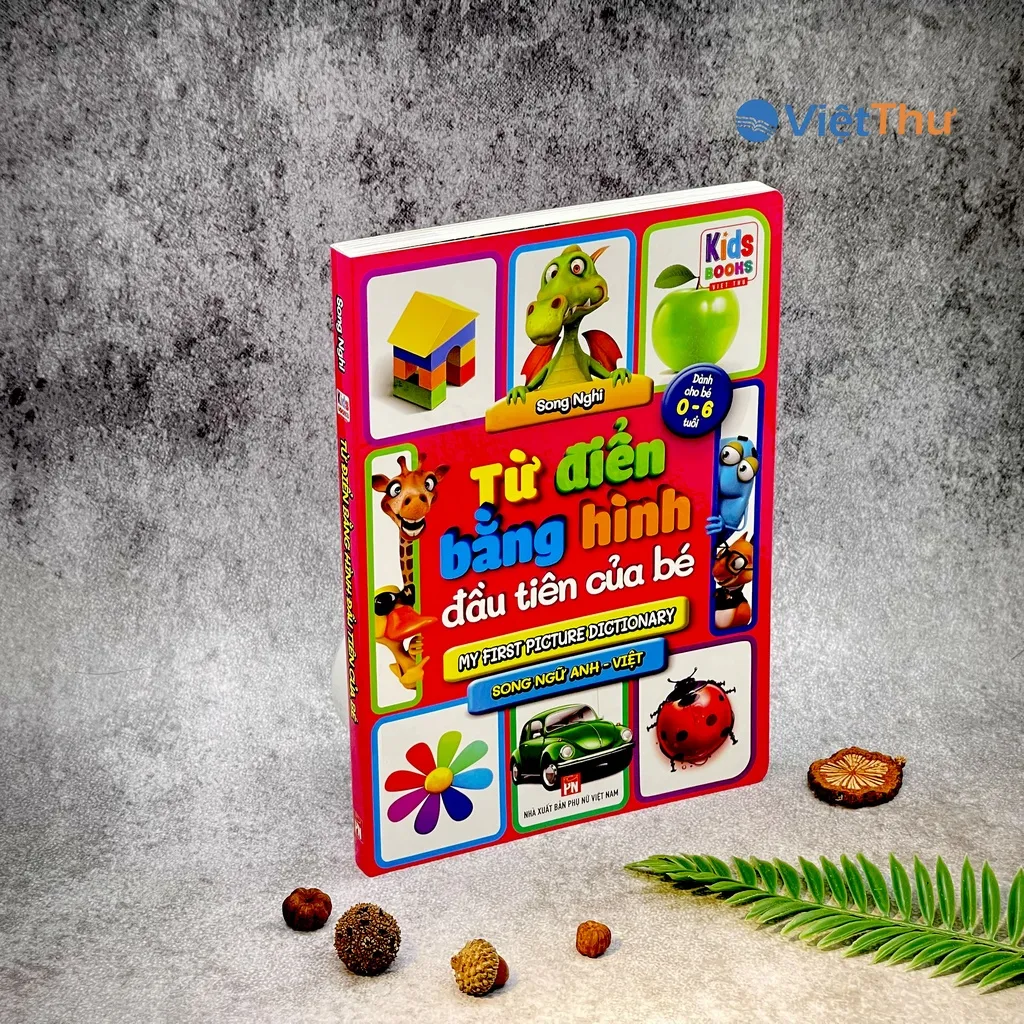 Ảnh Sách Từ Điển Bằng Hình Đầu Tiên Của Bé (Các trang đều là Bìa Cứng chống nước) 1