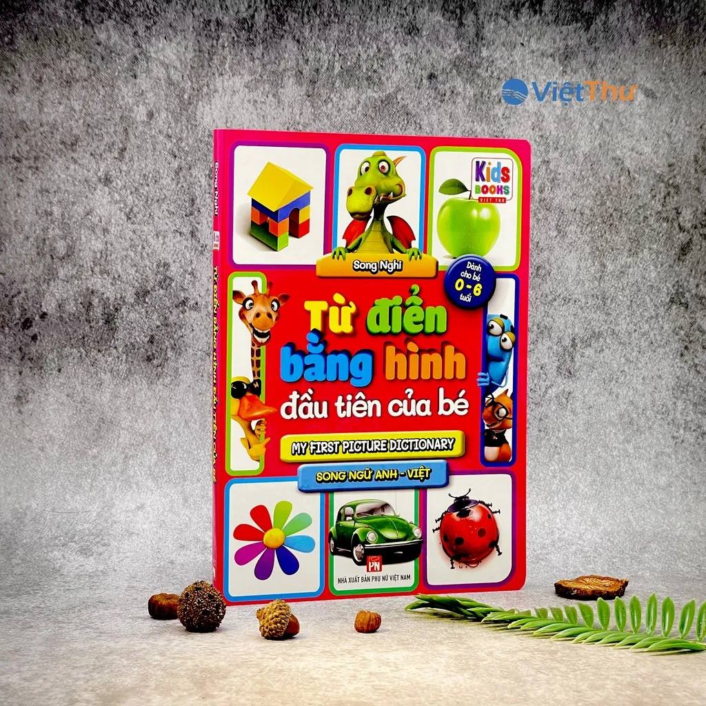 Ảnh Sách Từ Điển Bằng Hình Đầu Tiên Của Bé (Các trang đều là Bìa Cứng chống nước) 4
