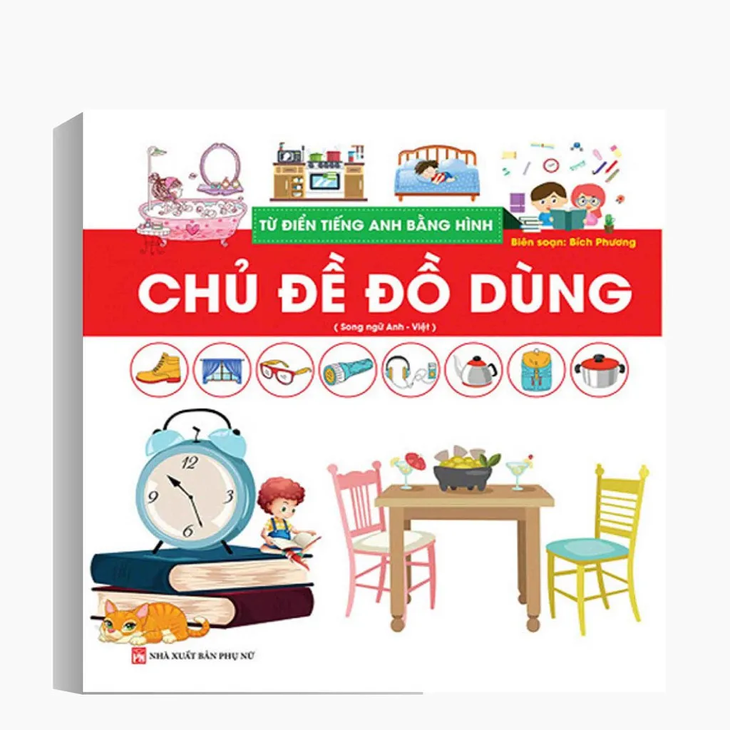 Ảnh Sách - Từ Điển Tiếng Anh Bằng Hình - Đồ Dùng 1