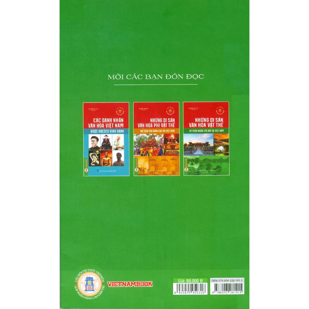 Ảnh Sách - Tủ Sách Văn Hoá Phổ Thông - Những Di Sản Văn Hoá Vật Thể Và Thiên Nhiên Thế Giới Tại Việt Nam 1