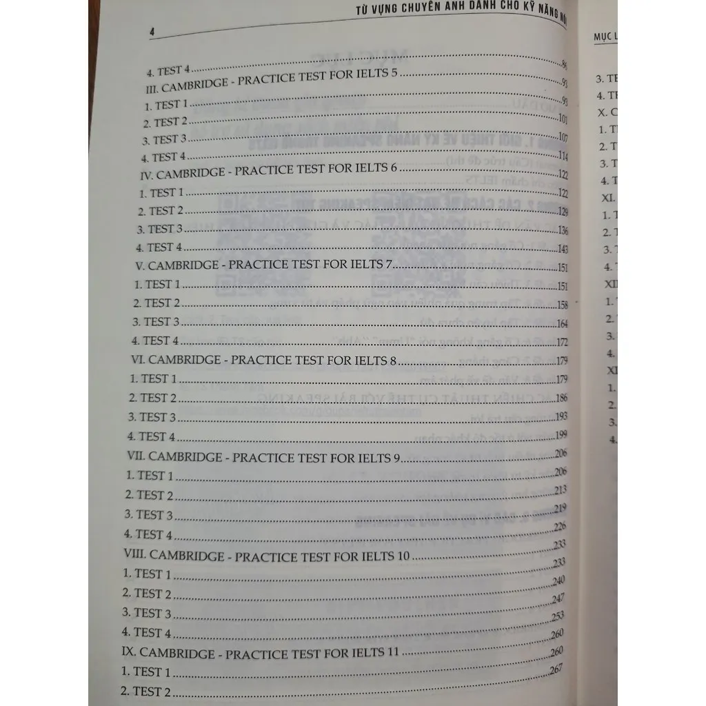 Ảnh Sách - Từ vựng Tiếng Anh nâng cao dành cho kỹ năng nói luyện thi IELTS 2