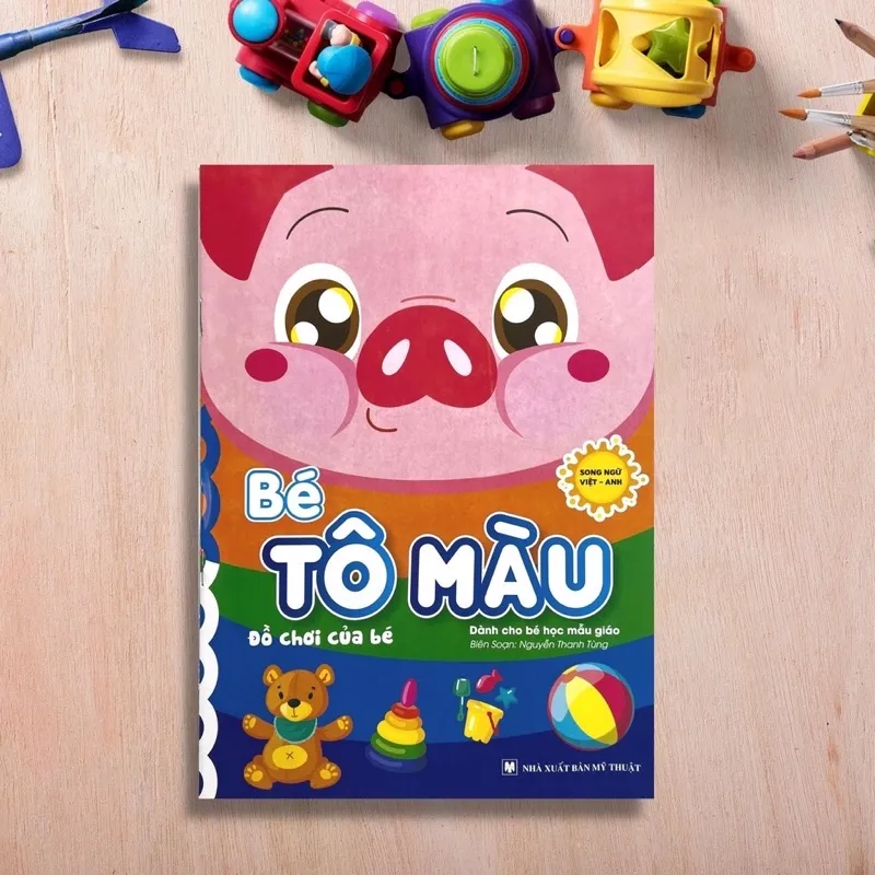 Ảnh Sách - Túi 8 Cuốn Tô Màu Tập Làm Họa Sĩ Nhí 2