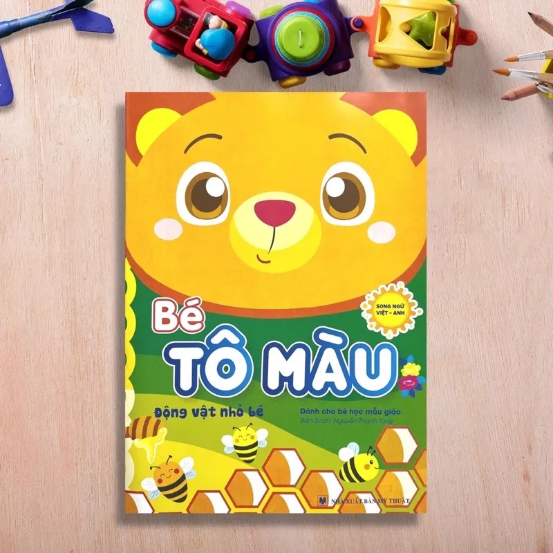 Ảnh Sách - Túi 8 Cuốn Tô Màu Tập Làm Họa Sĩ Nhí 3