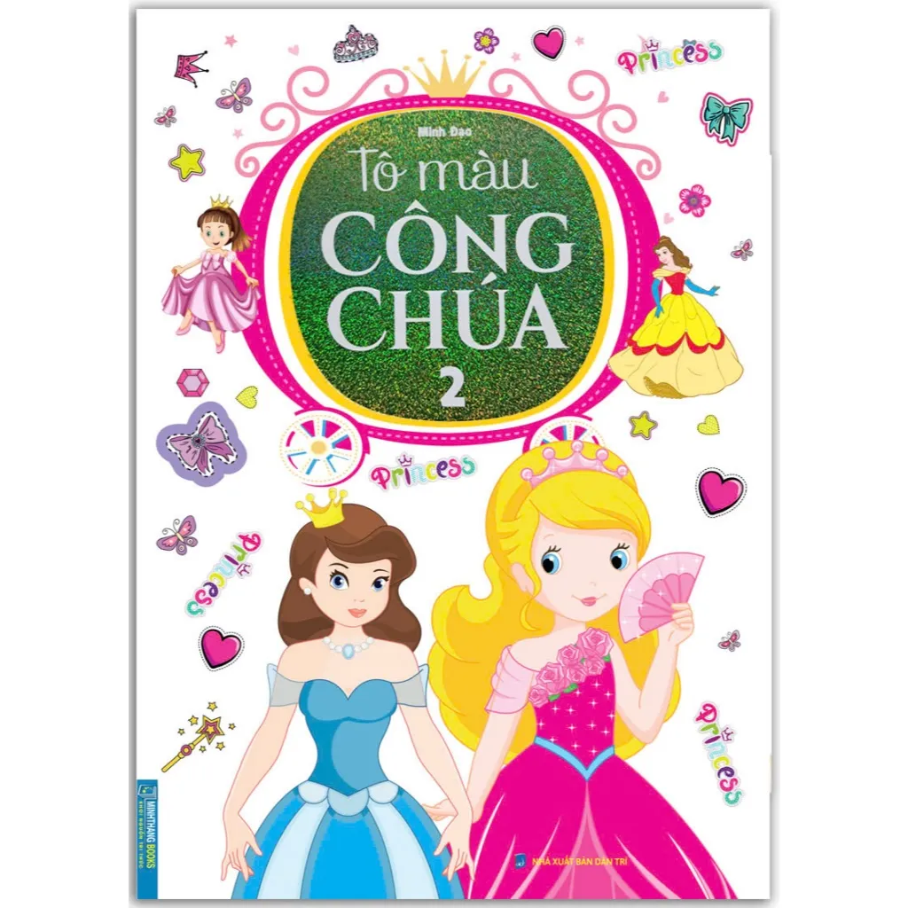 Ảnh Sách - Túi Tô màu công chúa ( 5 cuốn ) 2