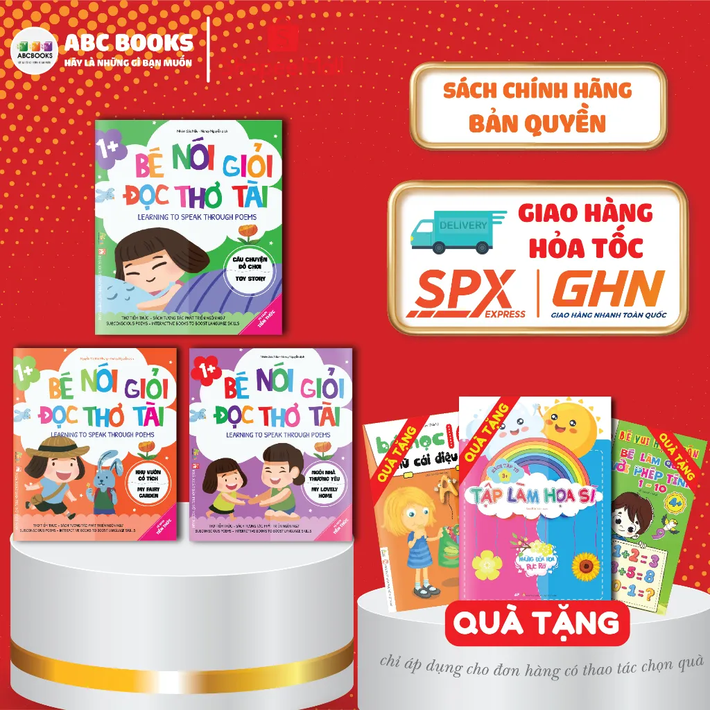 Ảnh Sách Tương Tác Phát Triển Ngôn Ngữ - Thơ Tiềm Thức - Bé Nói Giỏi Đọc Thơ Tài 1