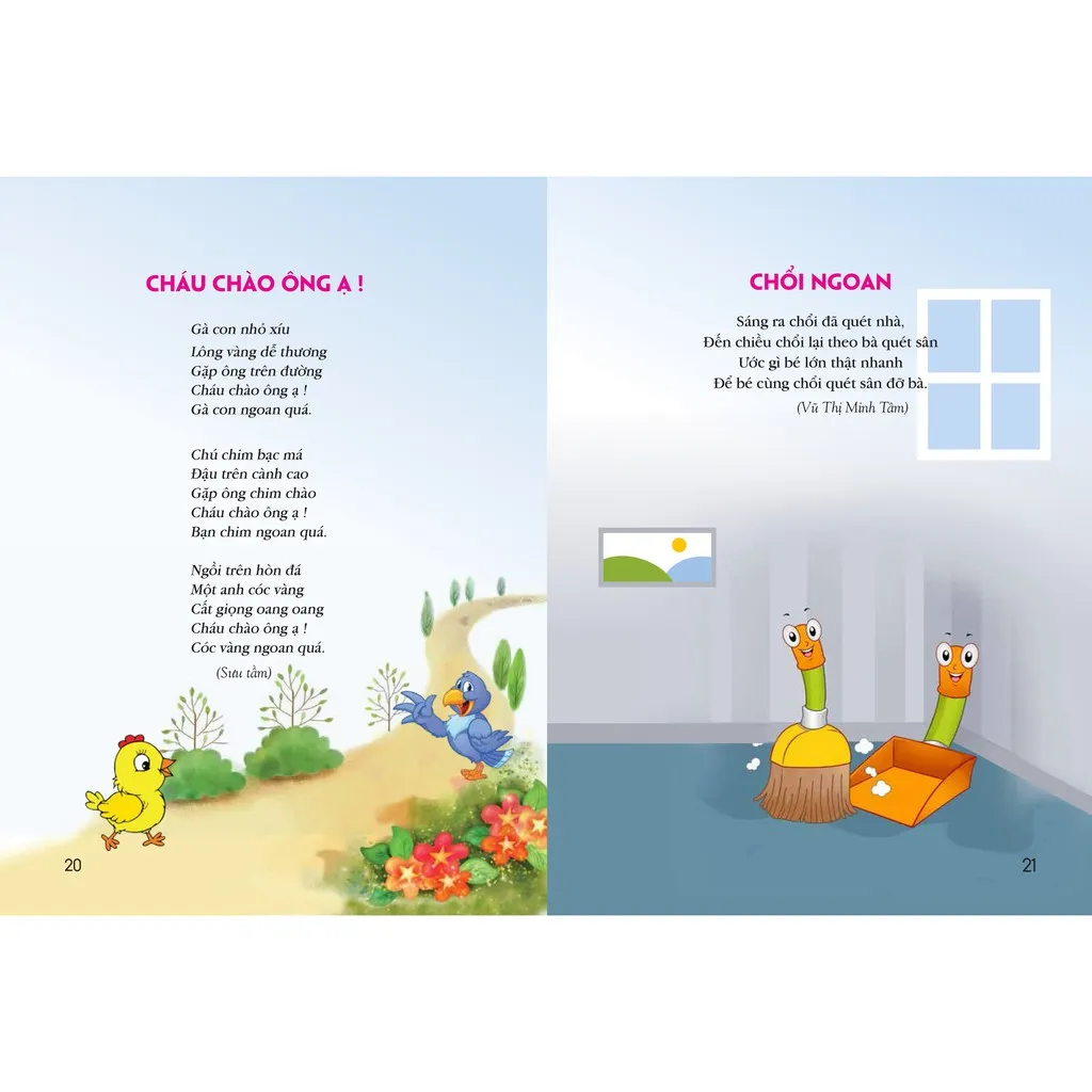 Ảnh Sách - Tuyển Tập Thơ Cho Bé 0-6 Tuổi 3