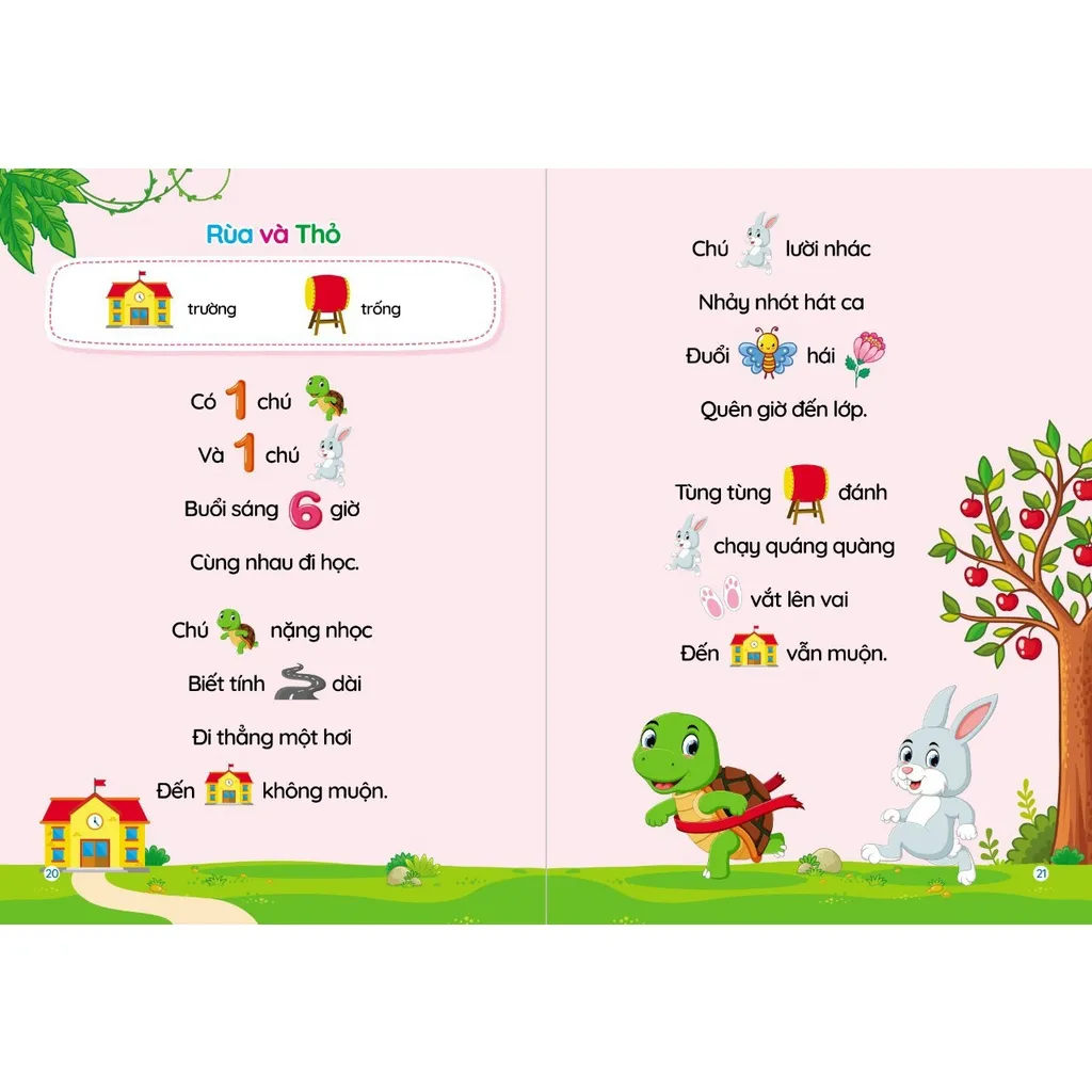 Ảnh Sách - Tuyển tập Thơ - Truyện - Đồng dao - Câu đố cho bé từ 0-6 tuổi (sách có kèm file nghe) giúp trẻ tập nói tập đọc 3
