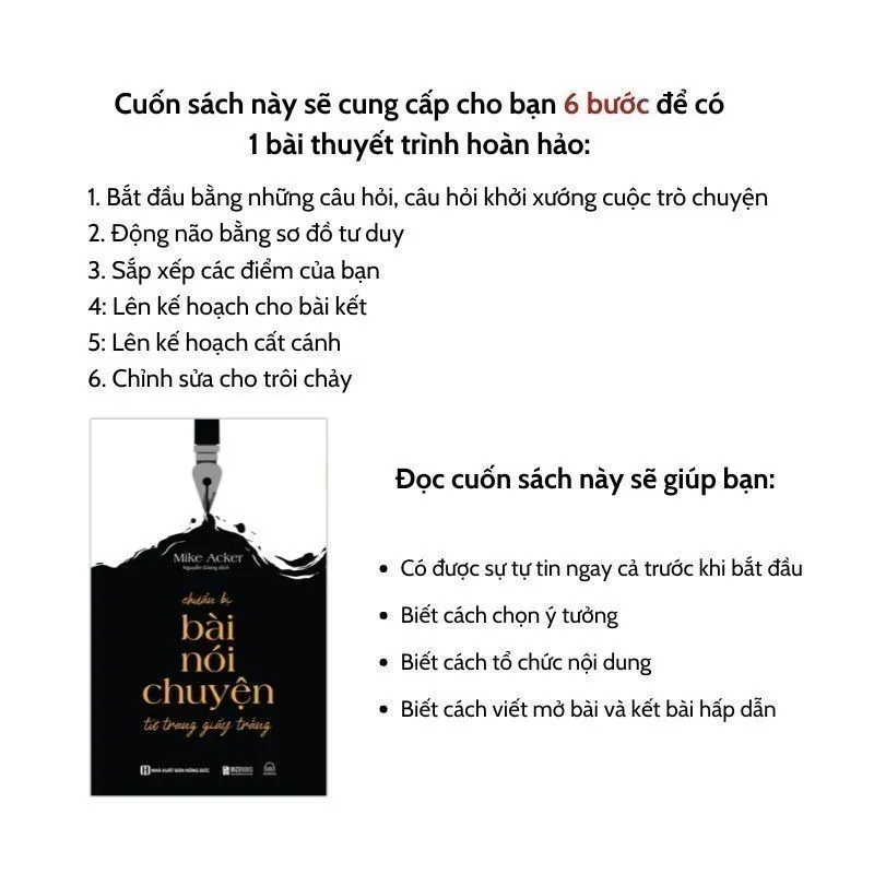 Ảnh Sách- Tuyệt chiêu nói trước đám đông, Chuẩn bị bài nói chuyện, Nghệ thuật hùng biện, Nghệ thuật nói trước công chúng 3