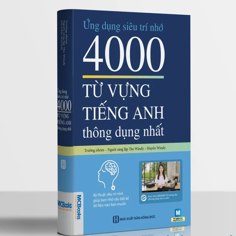 Ảnh Sách - Ứng Dụng Siêu Trí Nhớ 4000 Từ Vựng Tiếng Anh Thông Dụng Nhất Dành Cho Người Học Cơ Bản - Học Kèm App Online 2