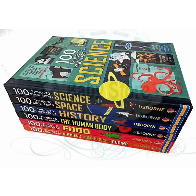 Ảnh Sách Usborne - 100 things to know about numbers, computers and coding - 100 điều lý thú về con số, máy tính và lập trình 1