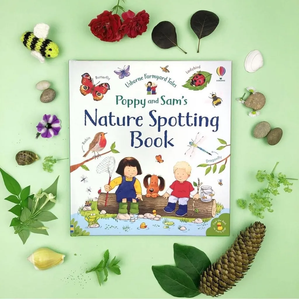 Ảnh Sách Usborne - Poppy and Sam's Nature Spotting Book - học tiếng anh qua thiên nhiên 2