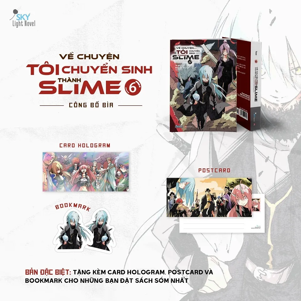 Ảnh Sách - Về Chuyện Tôi Chuyển Sinh Thành Slime (Tập 6) 1