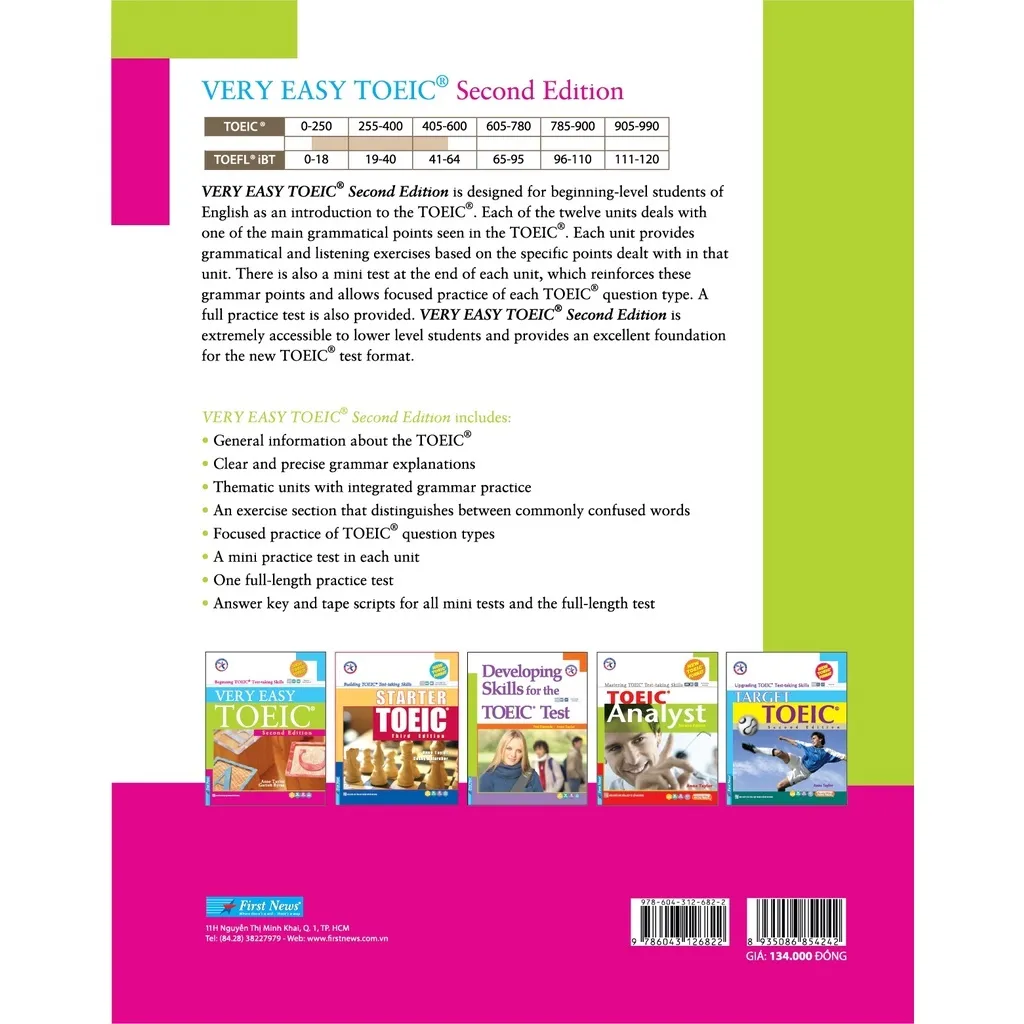 Ảnh Sách Very Easy TOEIC (Second Edition) - First News 2