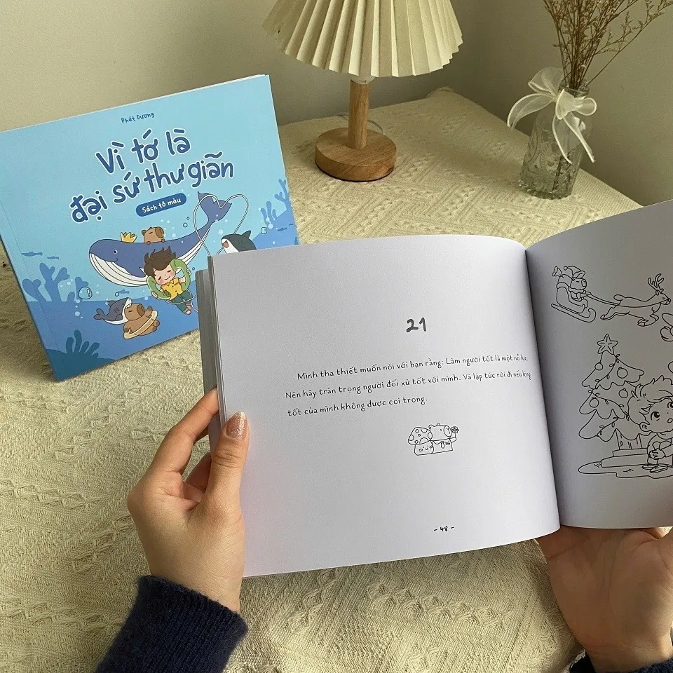 Ảnh Sách- Vì tớ là đại sứ thư giãn 1