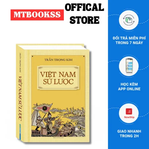 Ảnh Sách - Việt Nam sử lược (bìa cứng) 1