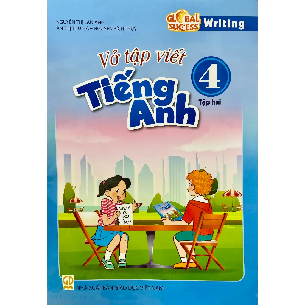 Ảnh Sách - Vở tập viết Tiếng anh lớp 4 tập 1+2 global success (HEID) 1