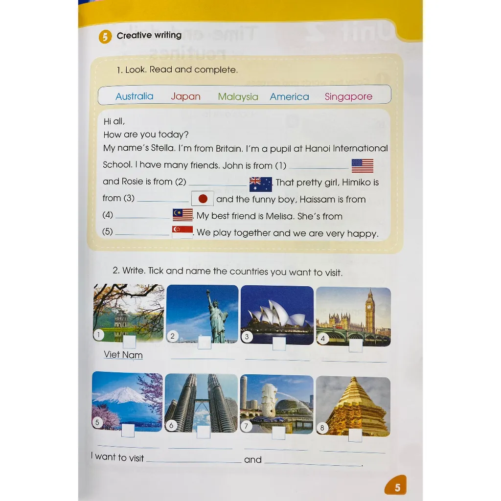 Ảnh Sách - Vở tập viết Tiếng anh lớp 4 tập 1+2 global success (HEID) 2