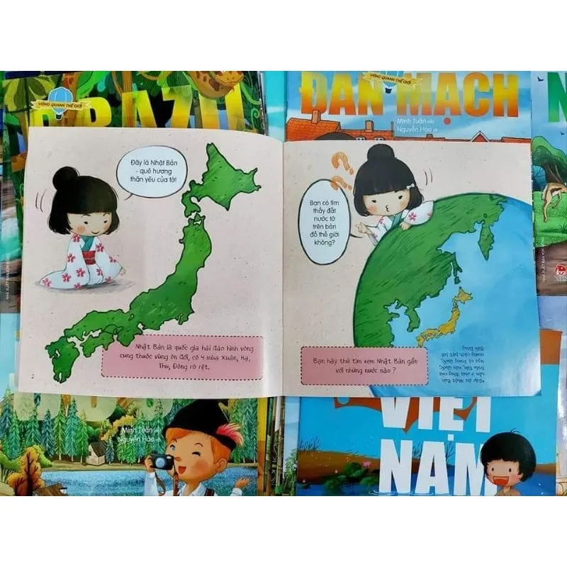 Ảnh Sách - Vòng quanh thế giới (Bộ 35 cuốn) 3