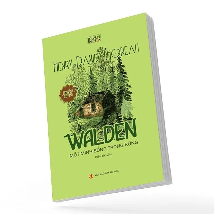 Ảnh Sách - Walden - Một Mình Sống Trong Rừng - Tác giả Henry David Thoreau (Ấn Bản Bỏ Túi) 2