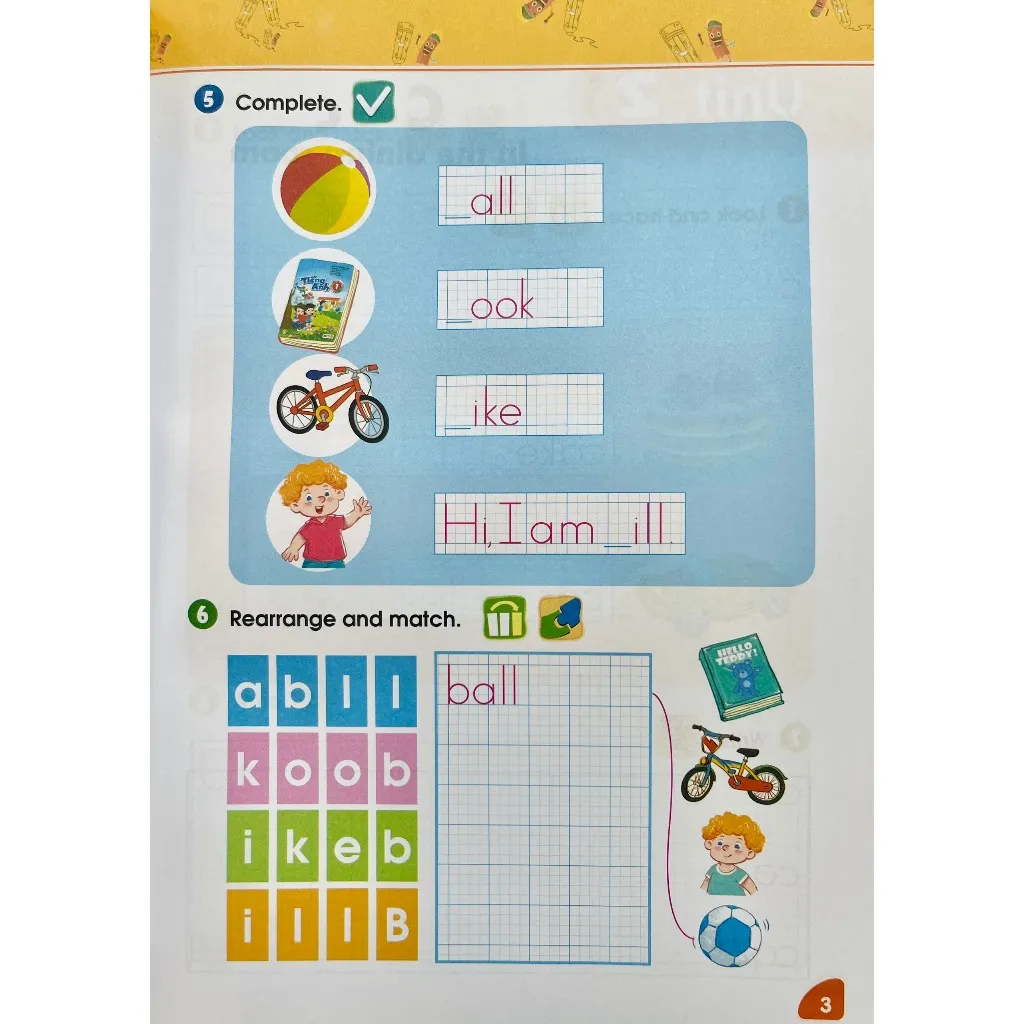 Ảnh Sách - Writing - Vở tập viết tiếng Anh lớp 1 Global Success (HEID) 1