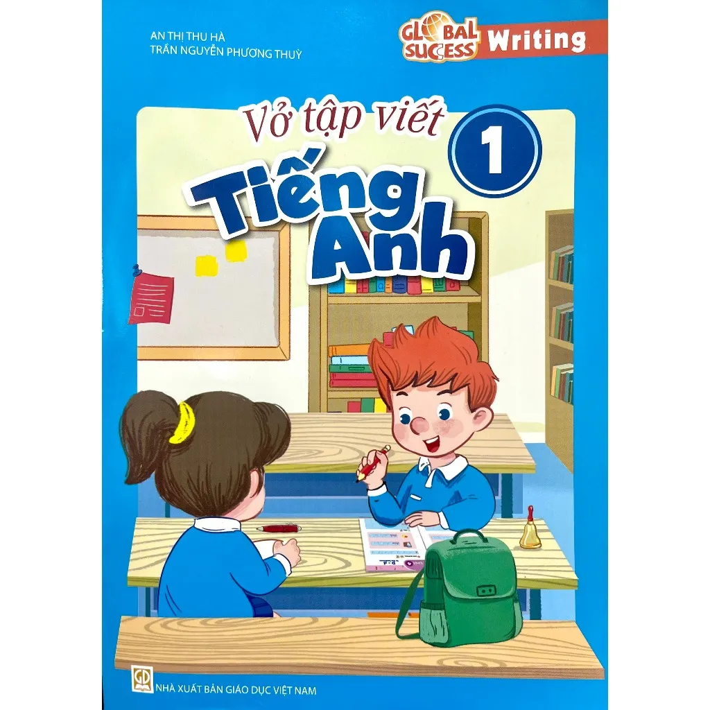 Ảnh Sách - Writing - Vở tập viết tiếng Anh lớp 1 Global Success (HEID) 2
