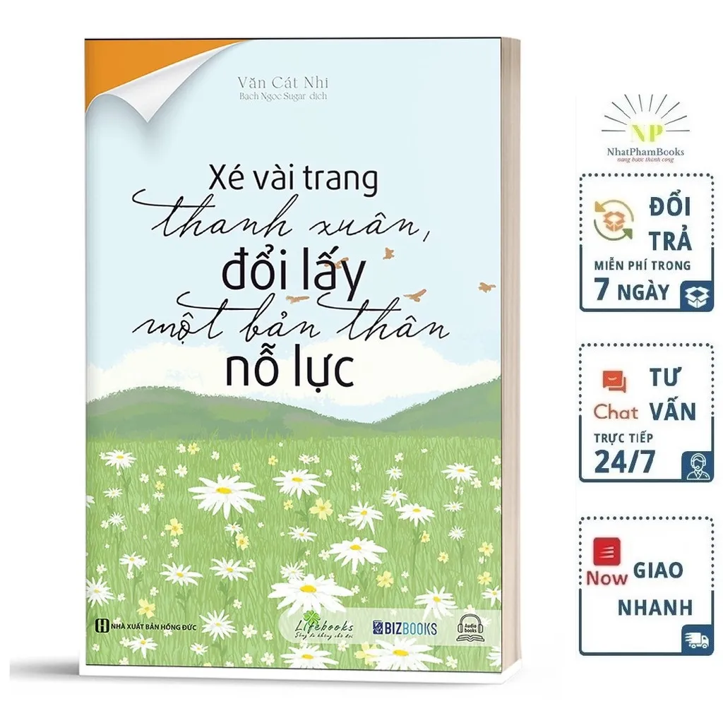 Ảnh Sách - Xé vài trang thanh xuân, đổi lấy một bản thân nỗ lực Tặng Kèm Bookmark 1