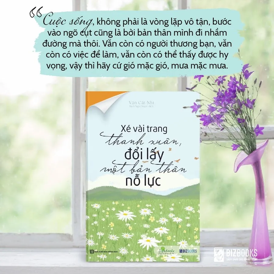 Ảnh Sách - Xé vài trang thanh xuân, đổi lấy một bản thân nỗ lực Tặng Kèm Bookmark 3
