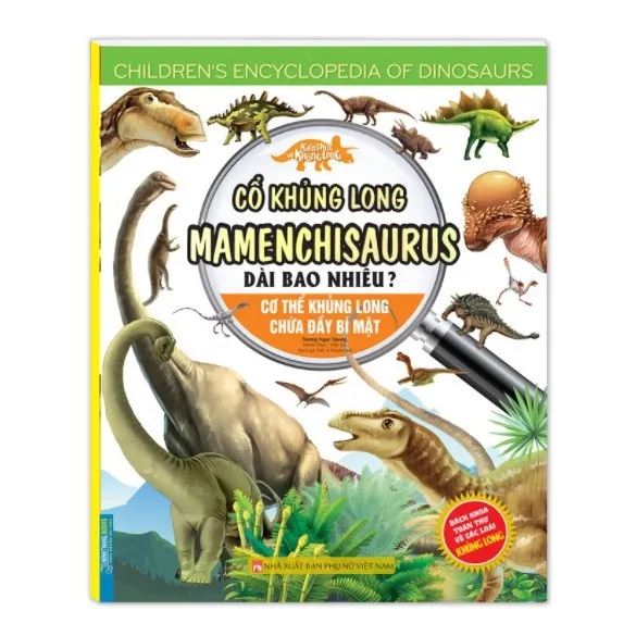 Ảnh Sách-Combo 2c  Kiến thức về khủng long-Cổ khủng long Mamenchisaurus dài bao nhiêu & Khủng long cũng đi nhà trẻ? 1