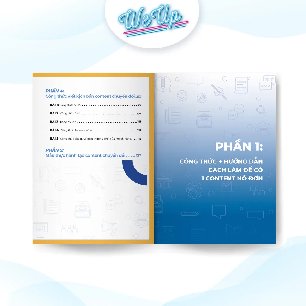 Ảnh SÁCH-Combo 4 cuốn: 100 mẫu content, Sử dụng AI để sản xuất content, Công thức livestream video ngắn, Sổ 100 ngày h.động 3