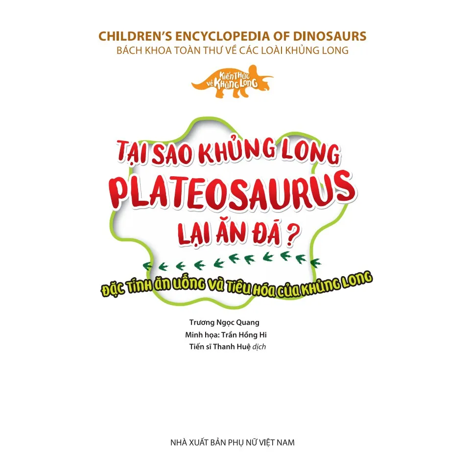 Ảnh Sách-Kiến thức về khủng long-Tại sao khủng long Plateosaurus lại ăn đá? Đặc tính ăn uống và tiêu hóa của khủng long 1