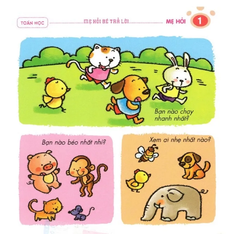 Ảnh Sách-Mẹ hỏi bé trả lời - Bé thông minh học cùng mẹ ( cuốn lẻ) 3
