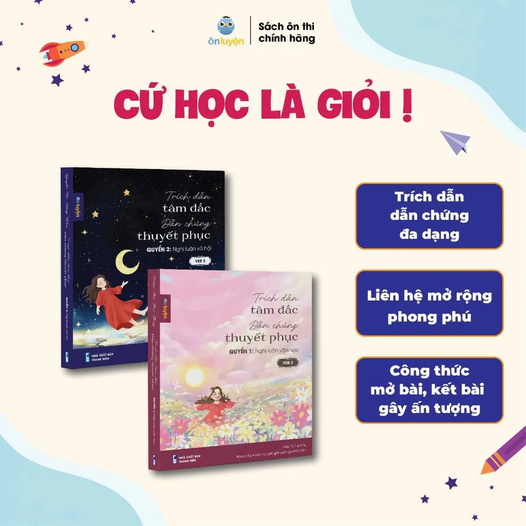 Ảnh Sách-Trích Dẫn Tâm Đắc, Dẫn Chứng Thuyết Phục Version 2:Nghị luận văn học và Nghị luận xã hội 1