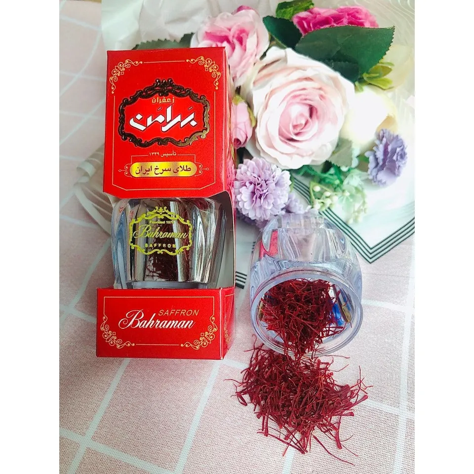Ảnh Saffron Bahraman Super Negin 1 Hộp 1 gram/ Hộp Nhập Khẩu Bởi Saffron VIETNAM 3