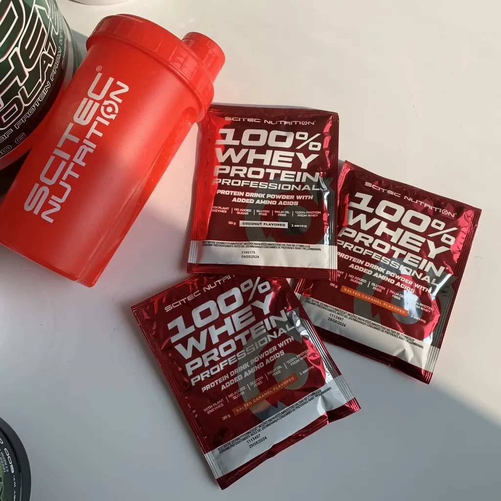 Ảnh Sample Whey Protein | Combo 5-10 gói 30g Scitec Nutrition Sample 100% Whey Protein Professional - Tăng Cơ Nhanh 1