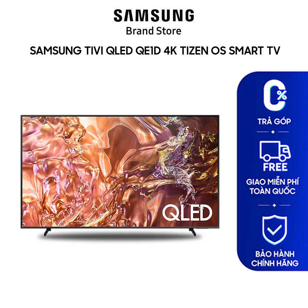 Ảnh Samsung Tivi QLED QE1D 4K Tizen OS Smart TV (2024) 1