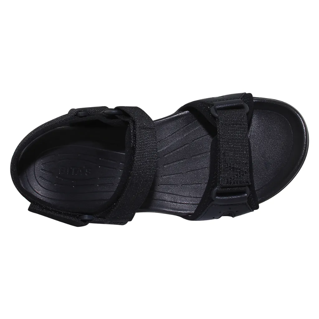 Ảnh Sandal đế bằng nam Bita's SPS.161 (Đen + Nâu + Xám) 2