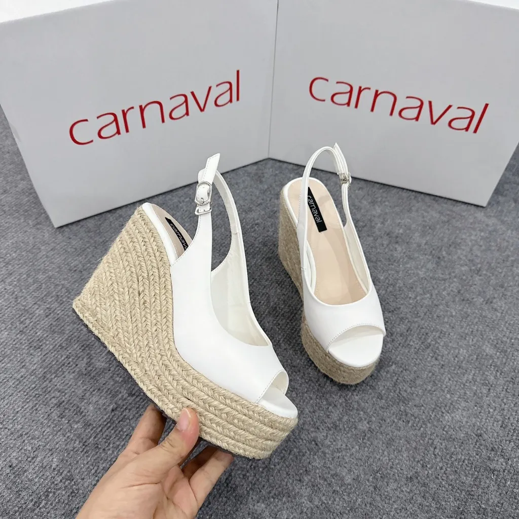 Ảnh Sandal gót cao 11 phân đế xuồng mũi hở Carnaval siêu cao, siêu sang, siêu quyến rũ - VS05 2