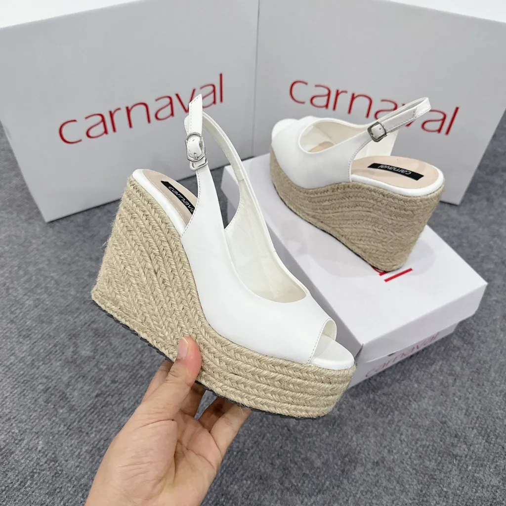 Ảnh Sandal gót cao 11 phân đế xuồng mũi hở Carnaval siêu cao, siêu sang, siêu quyến rũ - VS05 3