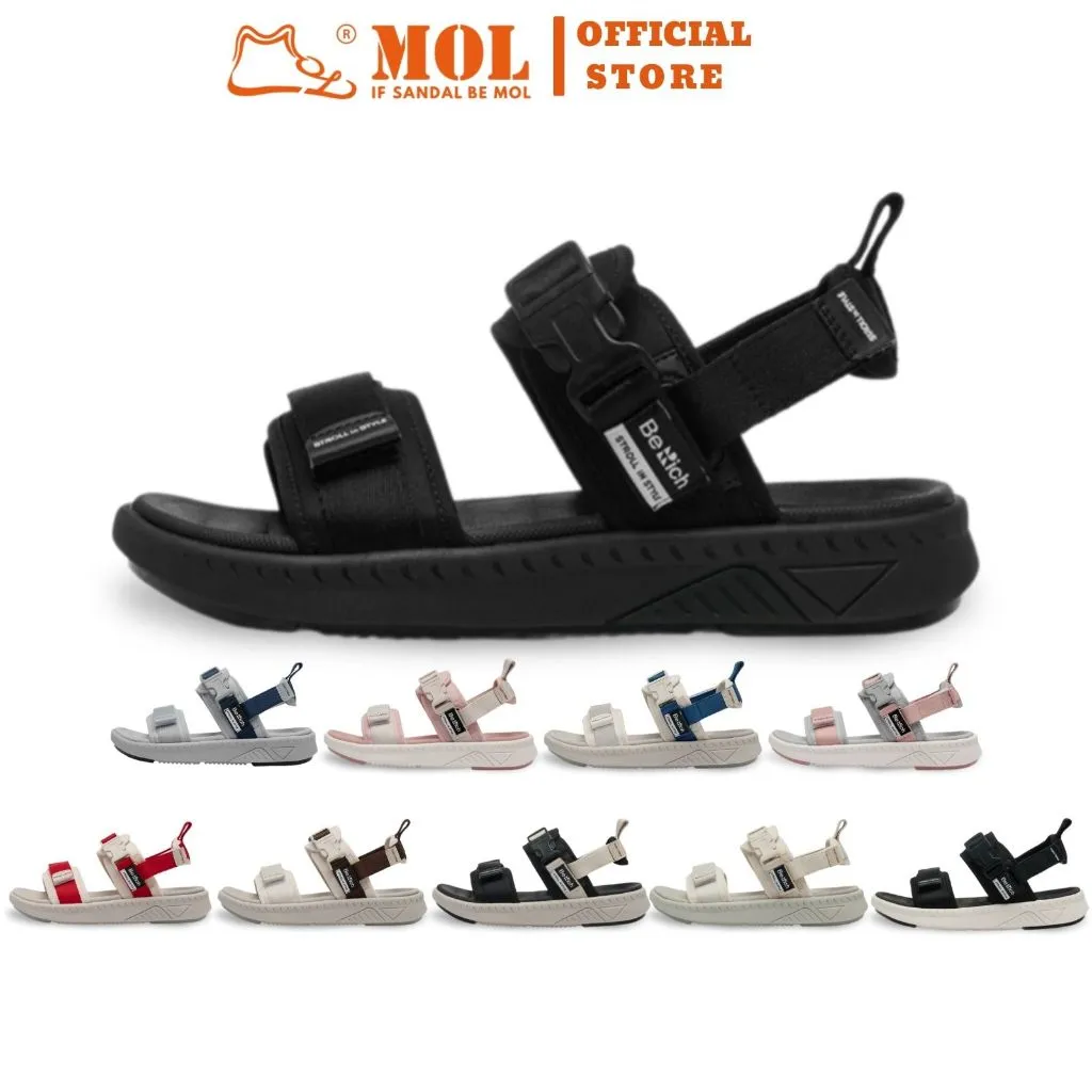 Ảnh Sandal nam nữ thương hiệu Berich 2 quai ngang BE278 1
