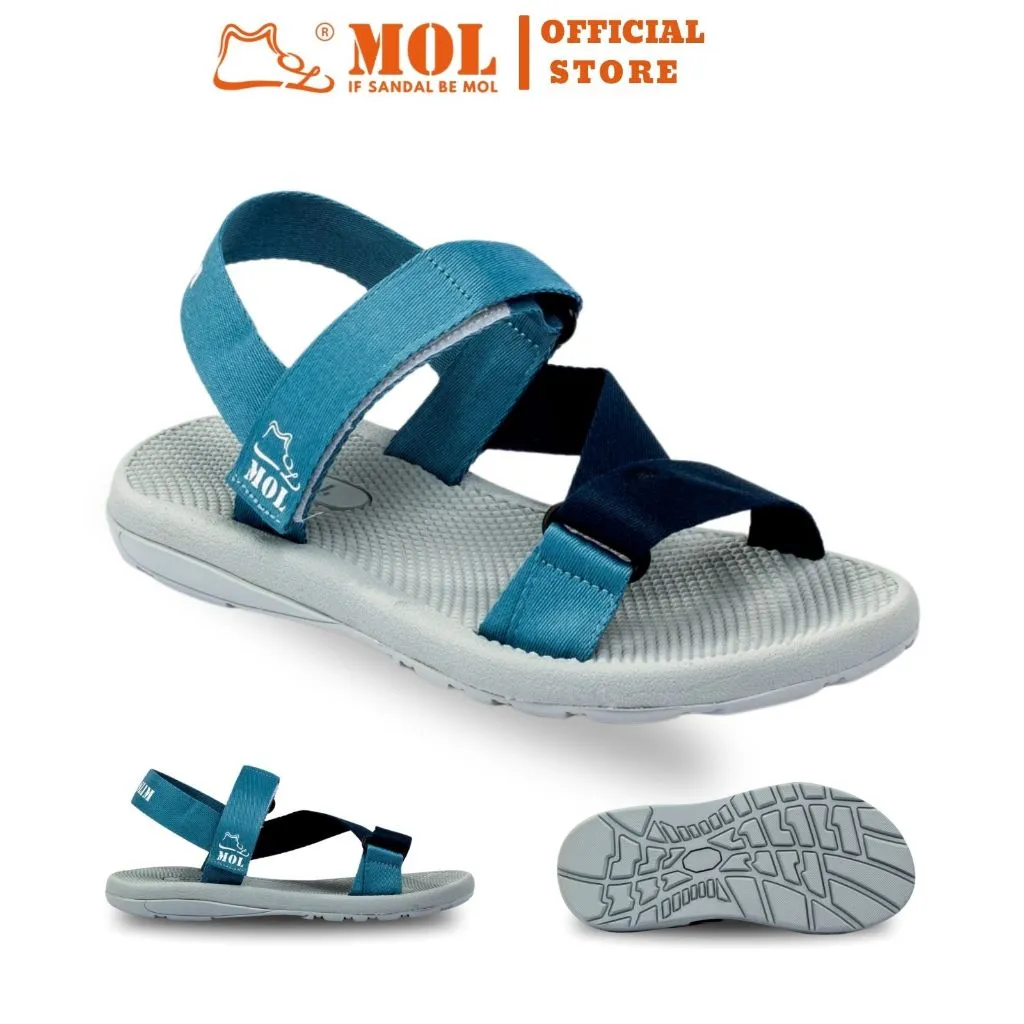 Đánh Giá Sandal Unisex MOL Quai Chữ Z Xanh MS1166XD: Bền, Đẹp, Rẻ!