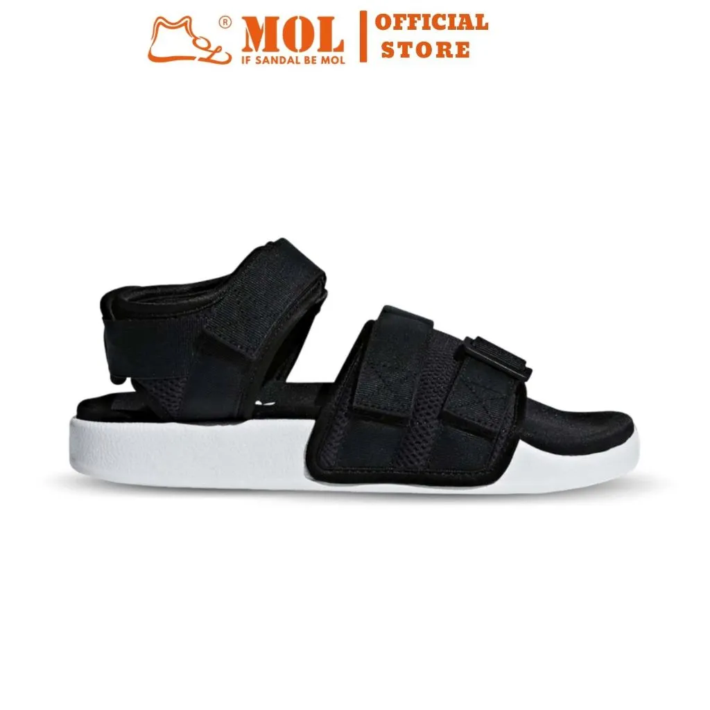 Ảnh Sandal nam nữ unisex Vento quai ngang NV1019B màu đen | Vento  NV1019 SD1019 1