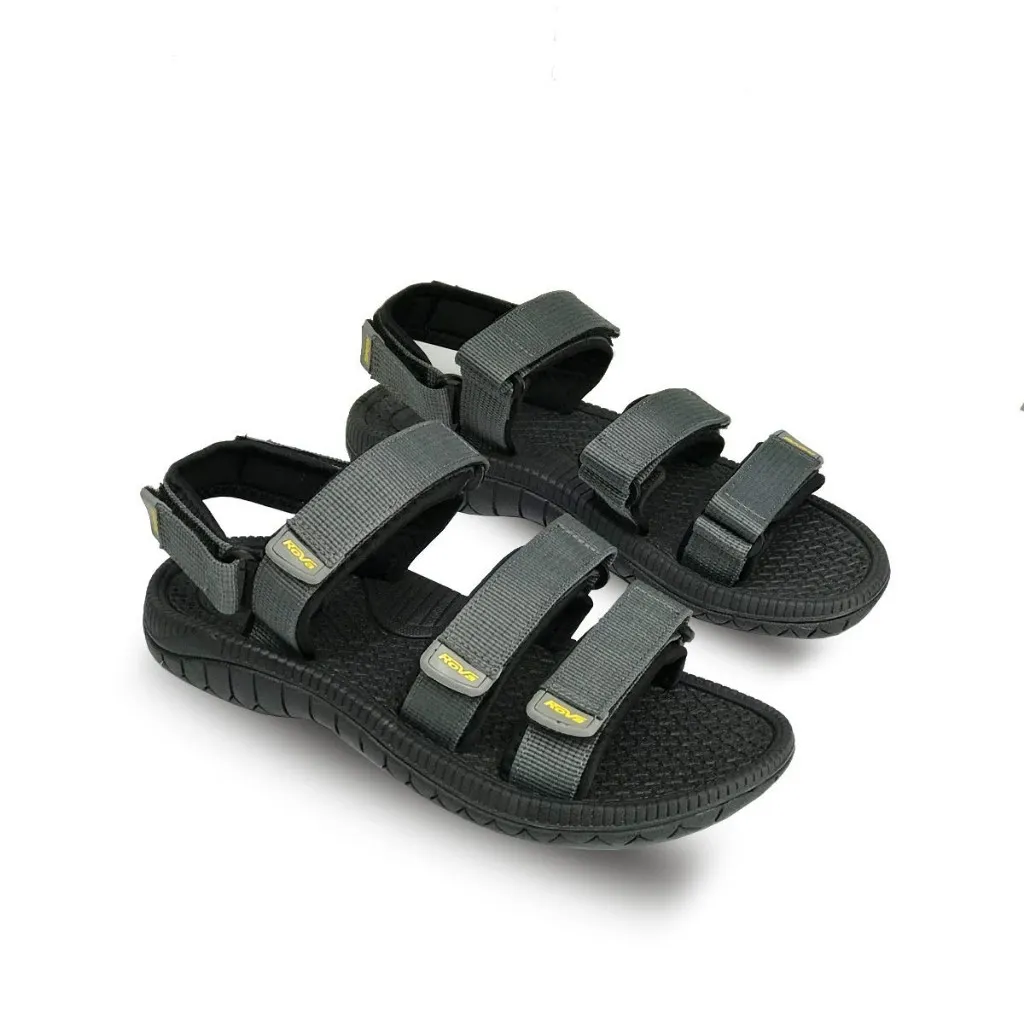 Ảnh Sandal nam Rova 3 quai ngang RV39-1G màu xám 2